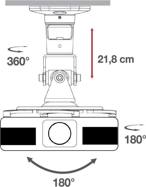 Actual product image Techly ICA-PM-100BK (Ceiling)