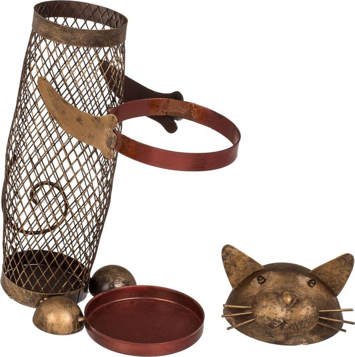 Actual product image Out of the blue Bottle holder cat (Wine bottle holder)
