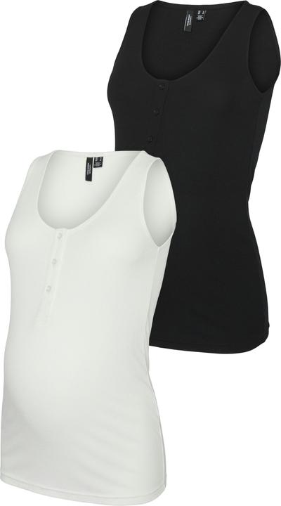 Vero Moda Maternity Eng anliegend U-Ausschnitt Tank-Top Top