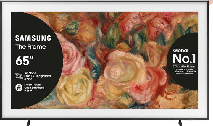 Samsung The Frame QE65LS03DAUXZT 65 pollici Smart (65", La cornice, QLED, 4K, 2024)
