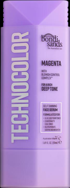 Produktbild Bondi Sands Technocolor Magenta Selbstbräuner Gesichtsserum Einfache Anwendung Streifenfrei 50ml - Angereichert (Selbstbräunungsserum, 50 ml)
