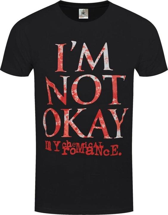 Gildan Unisex Adult I'm Not Okay T-Shirt (XL)