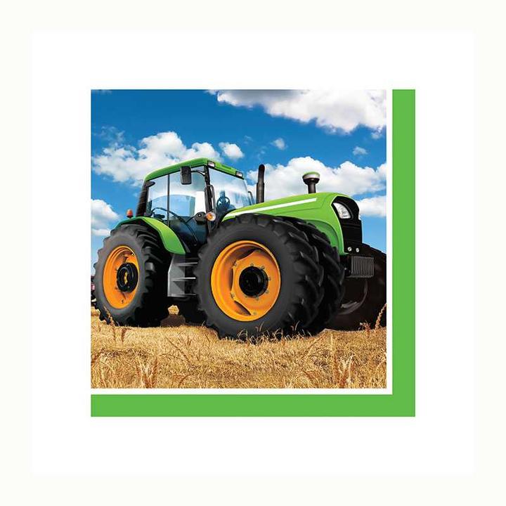 Produktbild Haza Witbaard Traktor-Servietten (16 x, 33 x 33 cm)