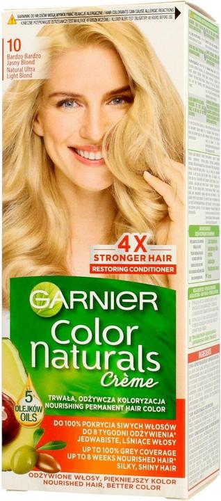 Garnier Color Naturals Hair Dye 10 Very Very Lightonde (10 Very Very Light Blonde)