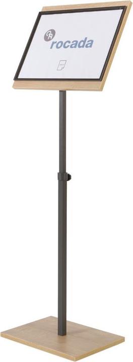 Actual product image Rocada Info display, DIN A3, 132x40x30cm, magnetic (A3)