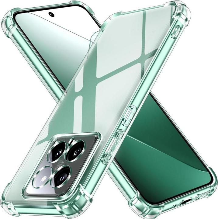 Actual product image Screenguard Crystal Soft Airbag Bumper (Xiaomi 14)