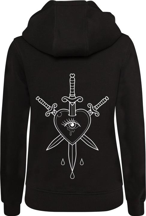 Immagine prodotto Miss Tee Felpa con cappuccio Heartbreaker Lovetaker - 125295 (L)