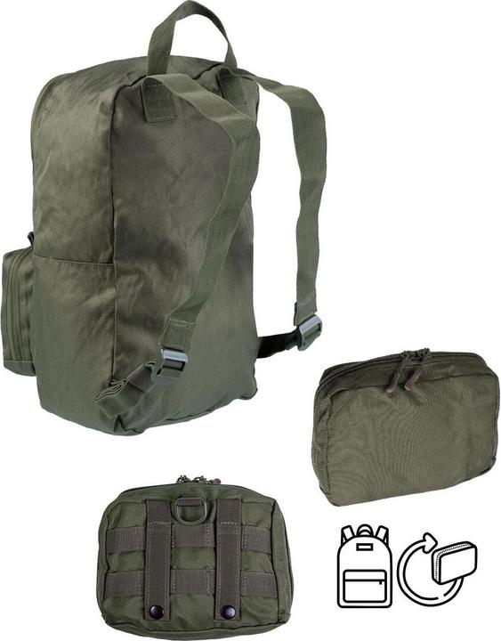 Immagine prodotto Mil-tec Zaino d'assalto ultra compatto verde ranger (15 l)