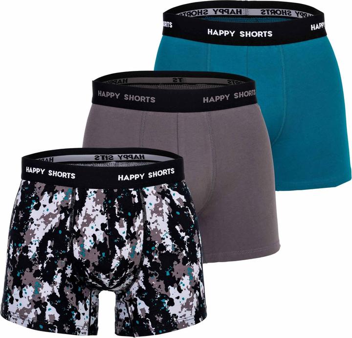 Produktbild Happy shorts Boxershort Casual Bequem sitzend (XXL, 3er Pack)