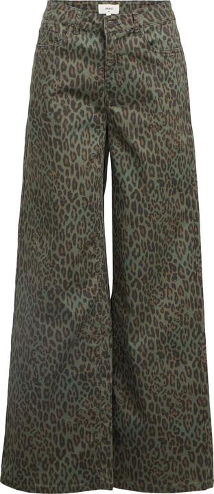 Produktbild Object Leoprint Jeans mit weitem Bein