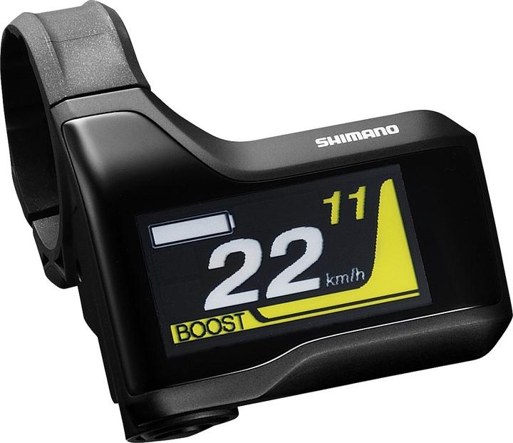 Actual product image Shimano COMP STEPS SCE8000 display 31.8/35mm (E-bike display)