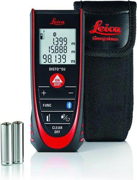 Produktbild Leica Geosystems Laserdistanzmessgerät DISTO D2 (100 m, 635 nm)