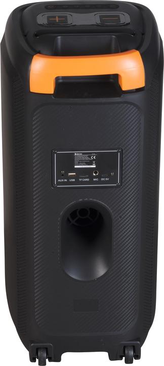 Actual product image Denver BPS-458 BT Party Speaker black (4 h, Battery operated)