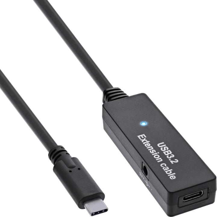 Produktbild InLine USB 3.2 Gen.1 Aktiv-Verlängerung (5 m, USB 3.2 Gen 1)