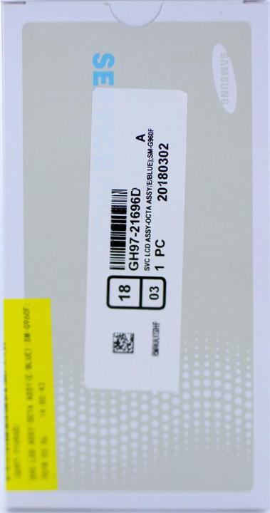 Produktbild Samsung Ersatzteil - LCD + Rahmen G960F Galaxy S9 (Display)