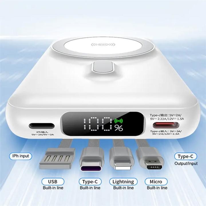 Actual product image Wekome Induction power bank MagSafe (10000 mAh)