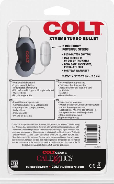 Actual product image CalExotics Xtreme Turbo Bullet