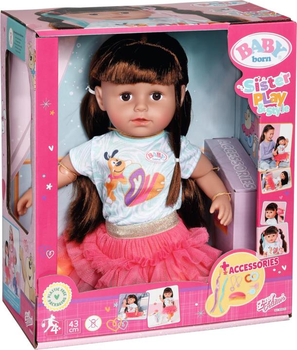 Produktbild Baby Born Sister Play & Style