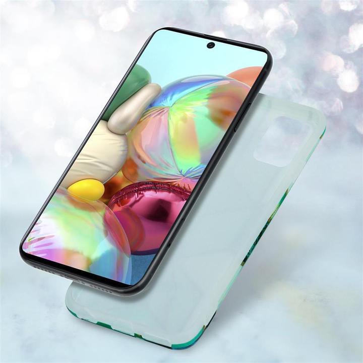 Image du produit Cadorabo Couverture IMD TPU Marbre coloré (Samsung Galaxy A71 5G)