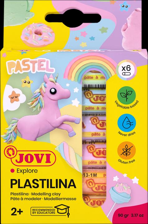 6 Farben pastell