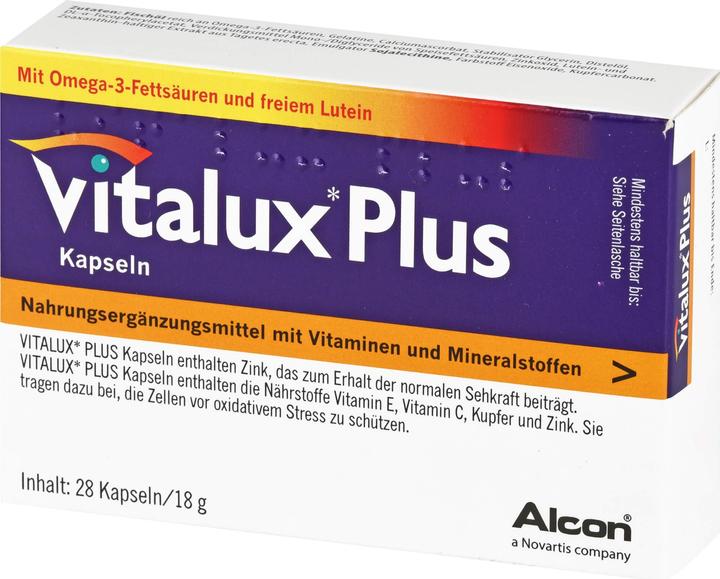 Produktbild Vitalux Plus Kaps (84 Stück, Kapseln, 98 g)