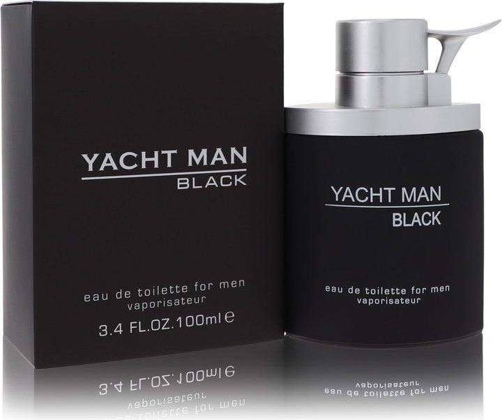 Actual product image Yacht Man Black (Eau de cologne, 100 ml)