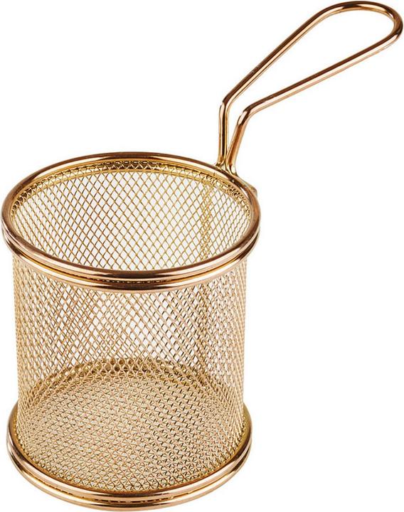 Paderno Panier de service Frites 9 cm x 8.5 cm, 1 pièce, Or