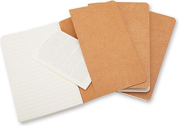 Produktbild Moleskine Cahier Pocket 3er-Set (A6, Liniert, Weicher Einband)