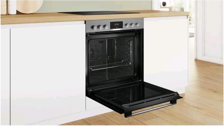 Produktbild Bosch Hausgeräte Built-in cooker set, HEA513BS4 + NIF645CB5E, Built-in cooker, Induction hob, HND415LS62