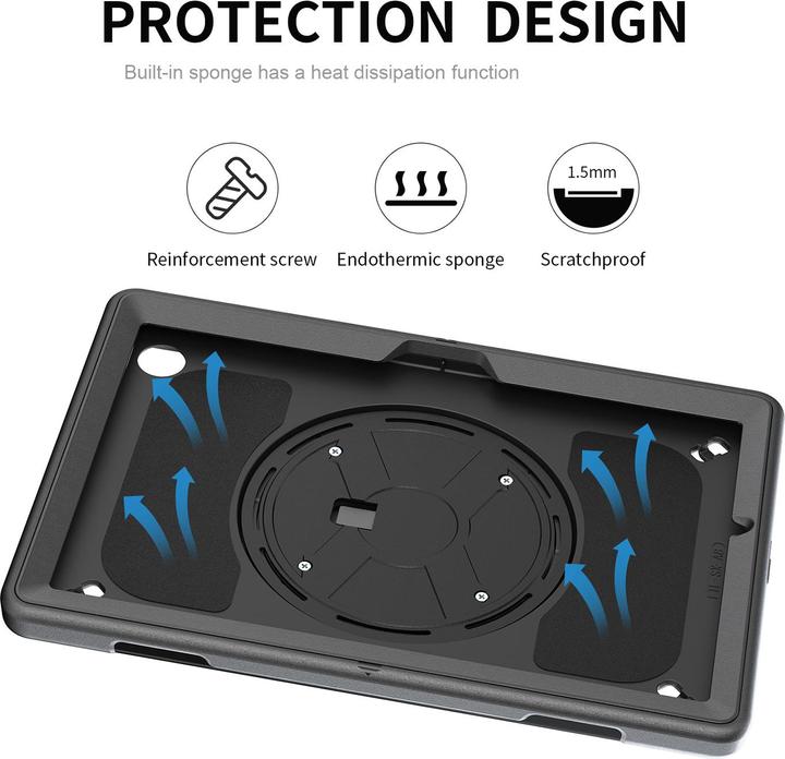 Actual product image 4smarts Rugged Case Grip (iPad 2022 (10th Gen))