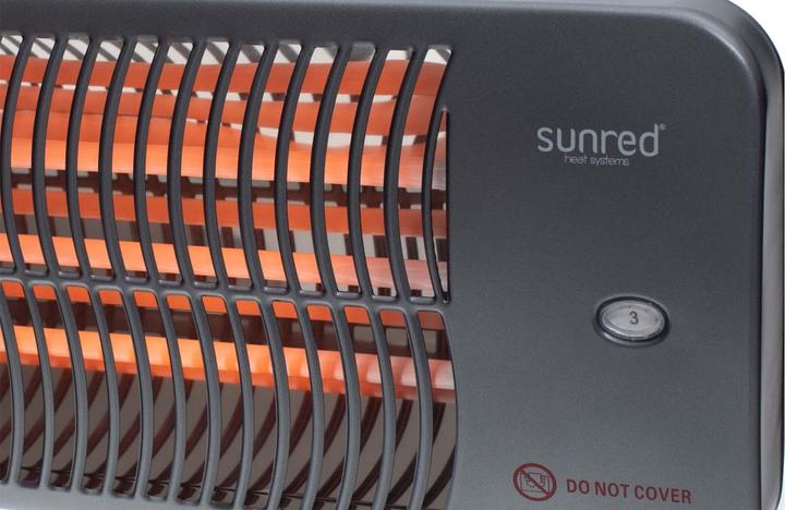 Sunred Heater LUG-2000W, Lugo Quartz Wall Infrared, 2000 W, Pilkas (2000 W)