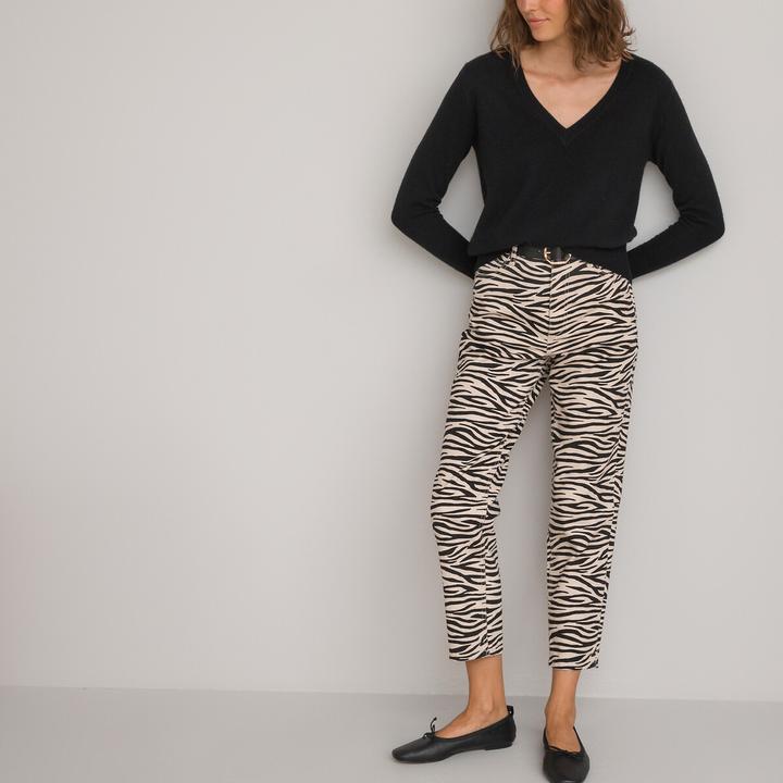 Produktbild La Redoute Collections Lederballerinas mit Schleife (42)