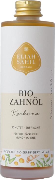 Image du produit Eliah Sahil Huile dentaire bio au curcuma (100 ml)