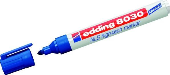 Produktbild Edding Hightech Marker 8030 NLS (Blau, 3 mm, 1 x)