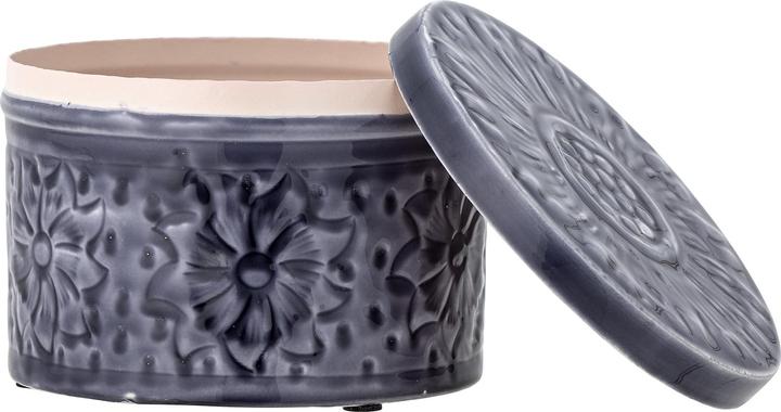 Image du produit Creative Collection Ena Jar w/Lid, Bleu, Métal
