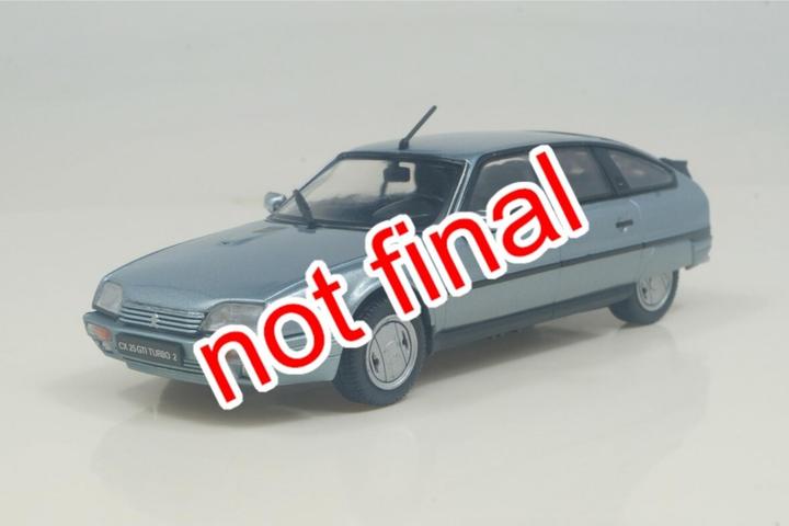 Image du produit Solido 1:43 Citroën CX GTI Turbo II bleue