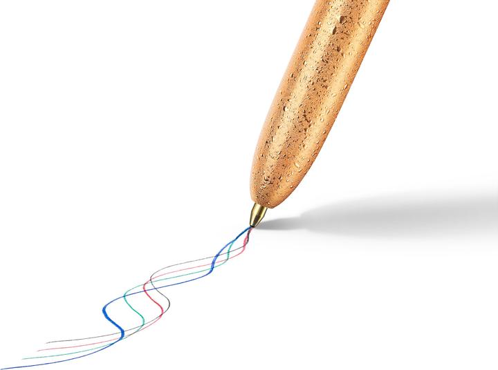 Actual product image Bic . (Glitter gold, White, 1 x)