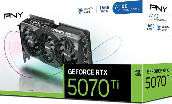 Produktbild PNY GeForce RTX 5070 Ti OC (16 GB)