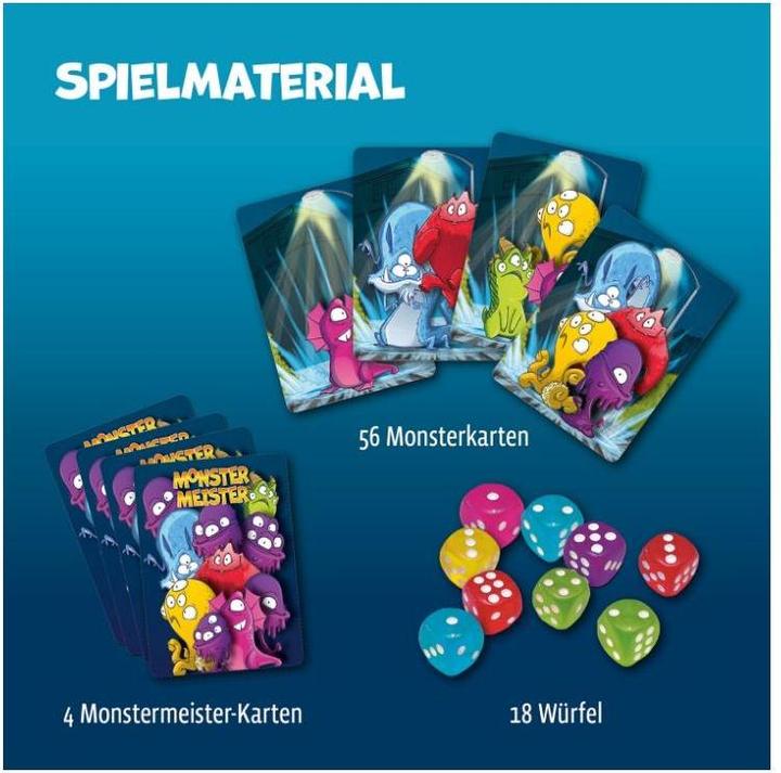 Actual product image Kosmos Family game Monster 12 (German)