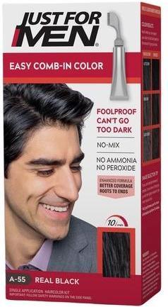 Produktbild Just For Men Autostop Haarfärbung A55 Schwarz 35g (A55 Schwarz)