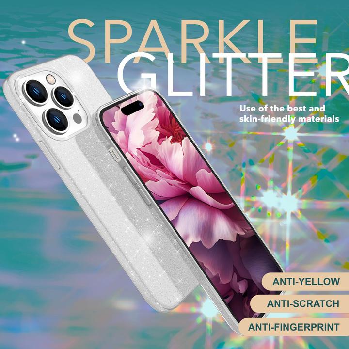 Produktbild Nalia Glitzer Hülle (Apple iPhone 15 Pro)