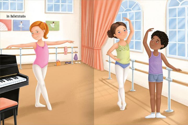 Immagine prodotto Bambole da vestire con il primo adesivo - balletto