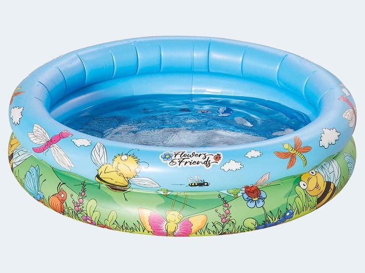 Happy People Piscina per bambini 74cm Fiori + Amici