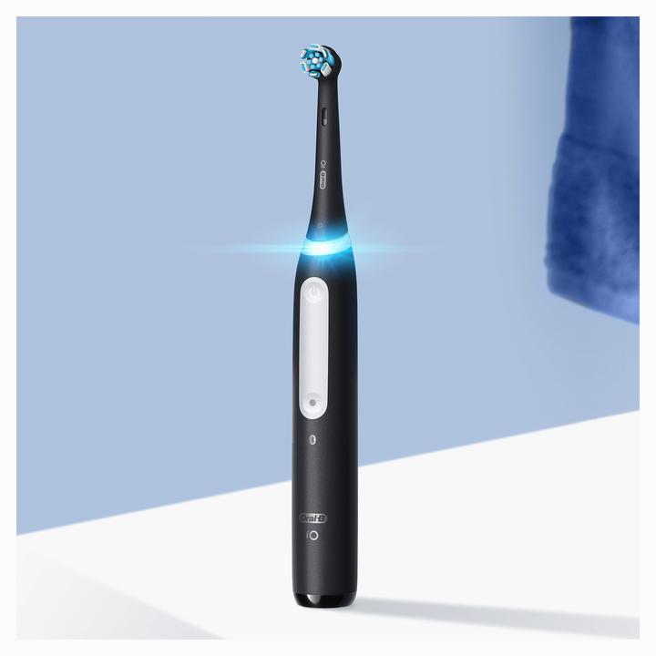 Produktbild Oral-B iO 4S Erwachsener Vibrierende Zahnbürste Schwarz (Oszillierende Zahnbürste)