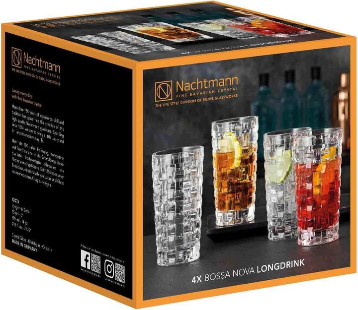 Produktbild Nachtmann Bossa Nova (3.95 dl, 4 x, Longdrinkgläser)