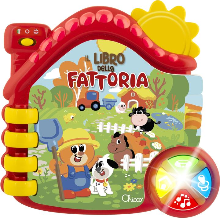 Actual product image Chicco ABC Farm Book IT/GB (Italian, English)