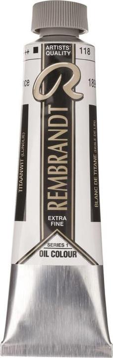 Immagine prodotto Rembrandt VERNICE AD OLIO T9 118 (Bianco di titanio, 40 ml)
