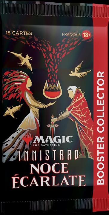 Image du produit Magic the Gathering Innistrad : noce écarlate présentoir boosters collectors (12) *FRANCAIS* (Français, Pack de boosters)
