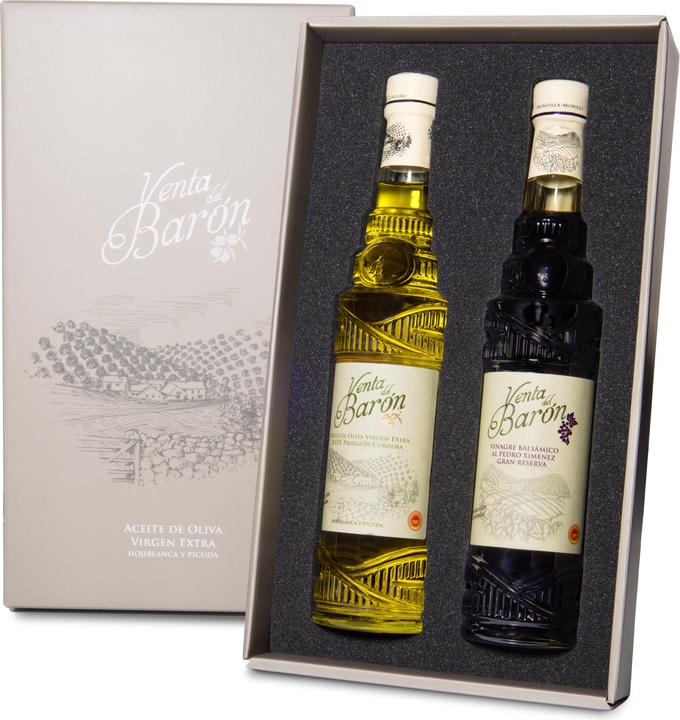 Venta del Barón PX Essig 500ML + Extra Natives Olivenöl 500ML (1000 ml)