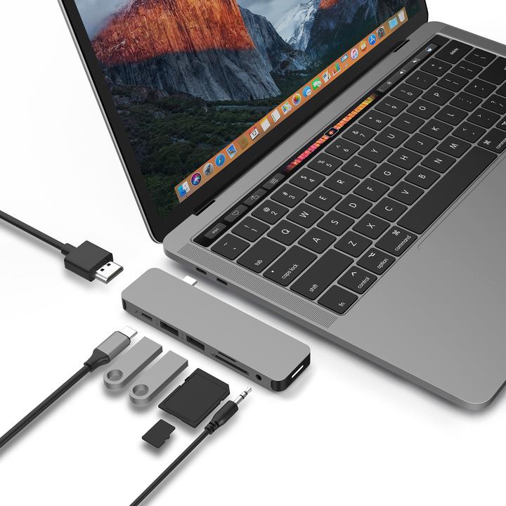 Image du produit Hyper Drive Solo 7-in-1 (USB-C, 7 Ports)